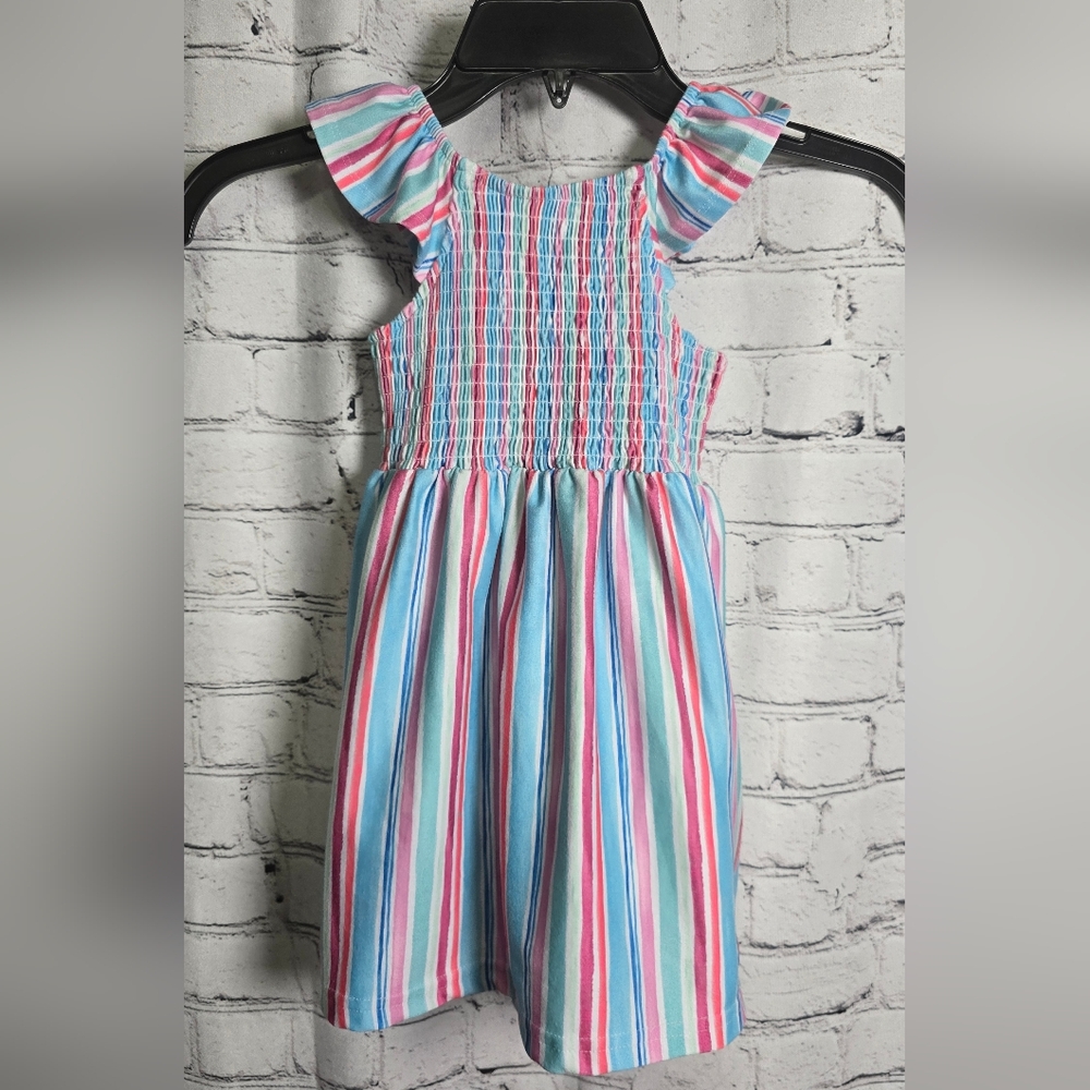 Tommy Bahama‎ Toddlet Striped Smocked Sundress Size 2T